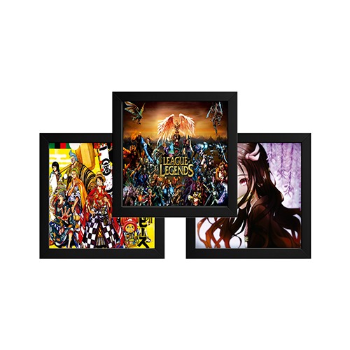 Quadro WallStreet formato 25x25cm