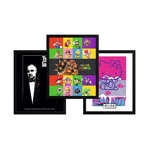 Quadro WallStreet formato 40x50cm