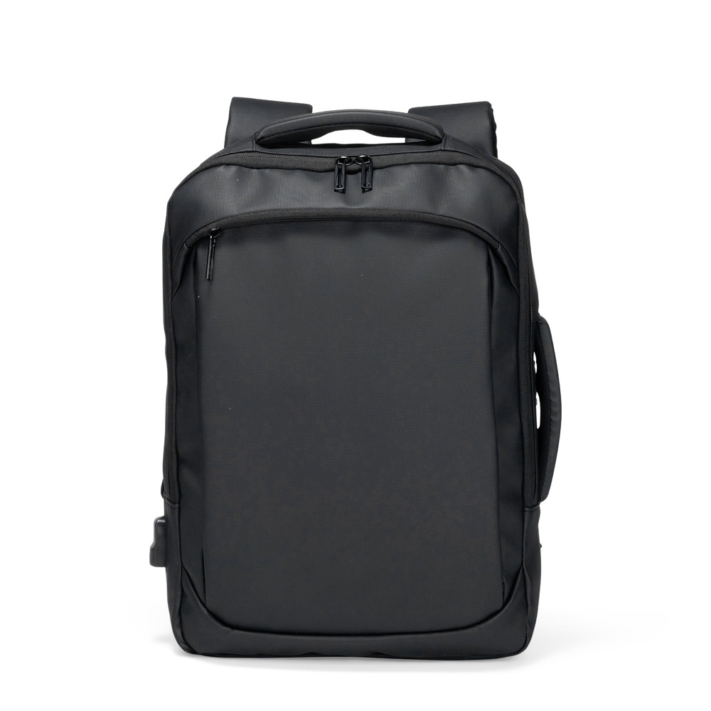 MOCHILA COURO SINTÉTICO USB 22L
